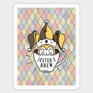 Jester's Brew Logo Magnet